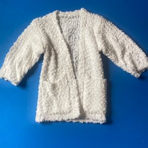 Girls popcorn cardigan